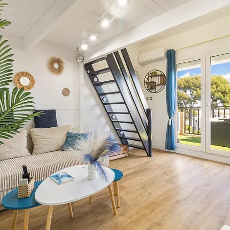 Apartament T2 Moderne Vue Les Sablettes Clim- Wifi- Parking La Seyne-sur-Mer