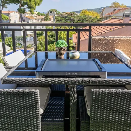 T2 Moderne Vue Les Sablettes Clim- Wifi- Parking * La Seyne-sur-Mer